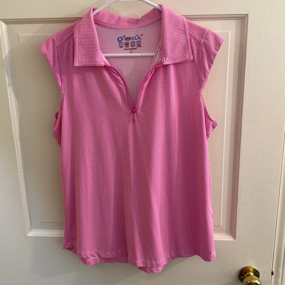 IBKUL Cap Sleeve Shirt